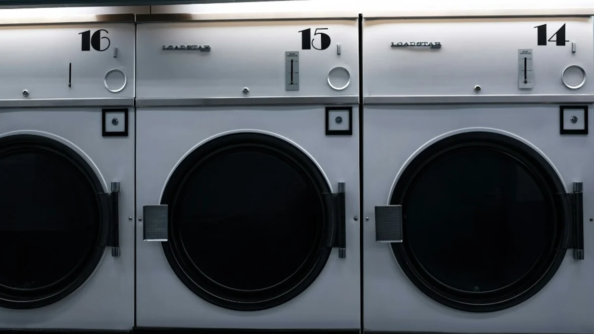 Commercial and residential dryers in laundry room - diagnostic and repair guide